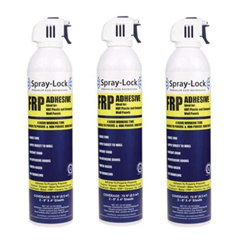 Spray Lock FRP Spray Adhesive Eco Building Resource Canada S Green