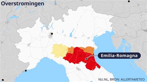 Dodental overstromingen Noord Italië loopt op onbekend aantal mensen