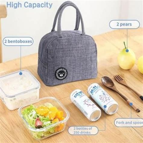 Sac D Jeuner Isotherme Sac Lunch Pique Nique Imperm Able Lunch Box