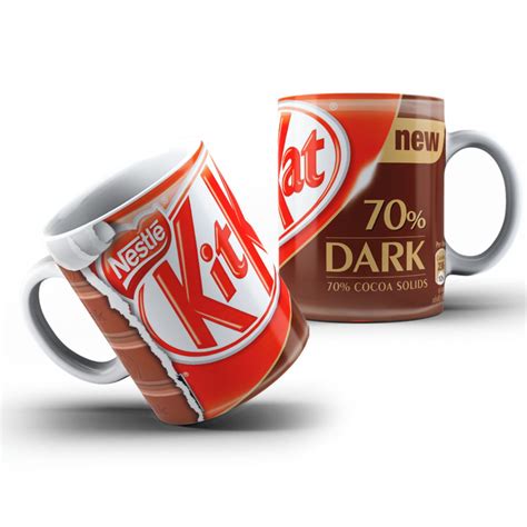 Caneca Personalizada Kit Kat Dark P Scoa Elo