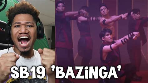 Sb19 Bazinga Official Music Video Reaction Youtube