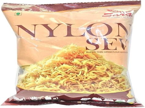 Saras Nylon Sev 200g Indian Snacks Namkeen