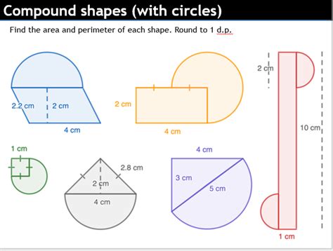 Compound Shapes A 4th Grade PDF Measurement Worksheets Worksheets