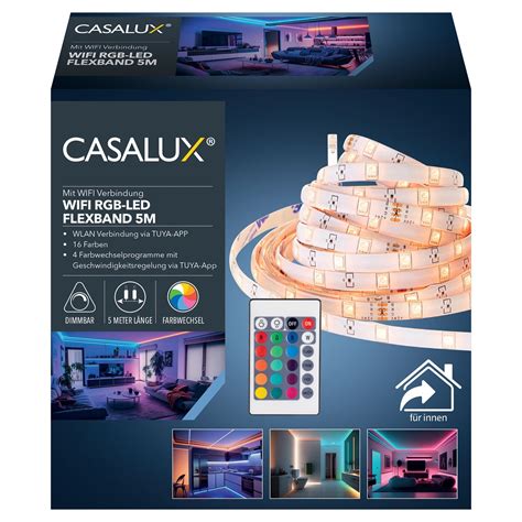 CASALUX WiFi RGB LED Flexband 5 m von ALDI SÜD ansehen