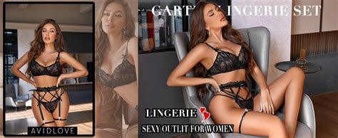 Amazon Avidlove Sexy Lingerie For Women Floral Lace Underwire