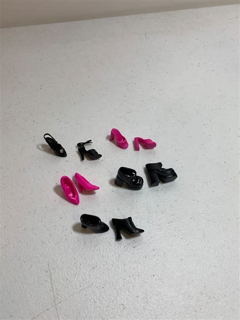 Vintage Barbie Shoes Vintage Barbie Fashion Shoes 12 Doll Shoes Barbie Doll High Heels