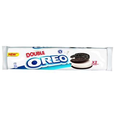 Oreo Double Biscuits Cacao Fourres Vanille Original 157g Biscuits