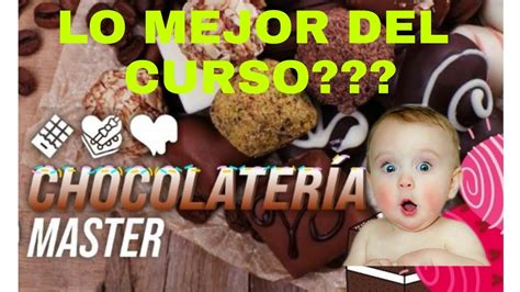 Chocolateria Master 2021 Cursos Profesionales Masterclasses Lo