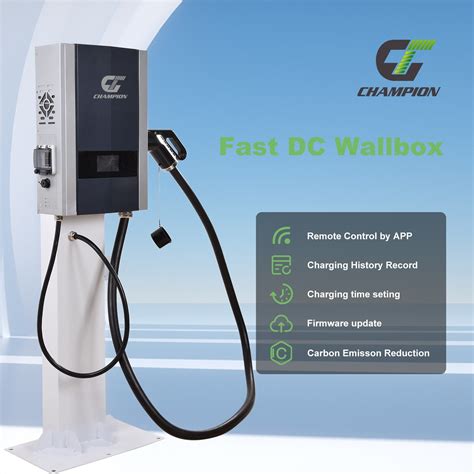 Champion Kw Kw Smart Dc Fast Ev Charger Ccs Gbt Gun With Ocpp Rfid