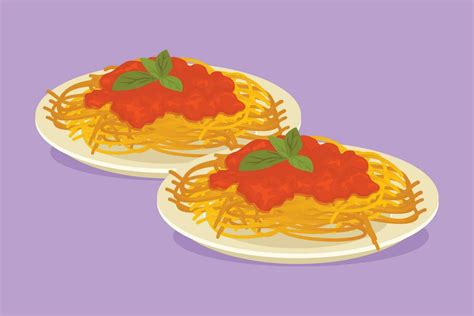 Cartoon Spaghetti Bolognese