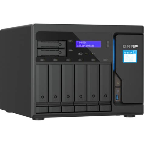 QNAP TS 855X 8 Bay NAS Enclosure TS 855X 8G US B H Photo Video