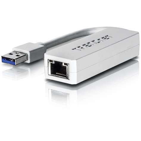 Usb 30 To Gigabit Ethernet Adapter Usb Adapter Trendnet Tu3 Etg