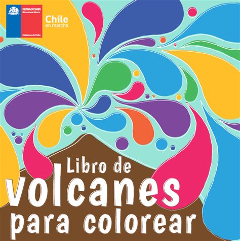 Libro De Volcanes Para Colorear Aprende Resiliencia