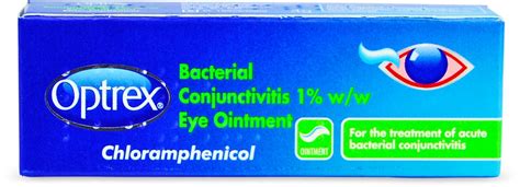 Optrex Bacterial Conjunctivitis 1 W W Eye Ointment 4g Medino