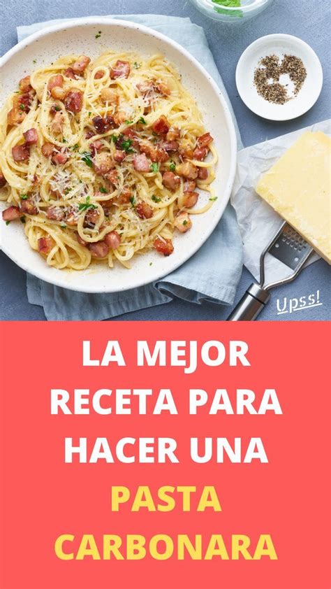 Pasta Carbonara Receta Aprende A Hacerla