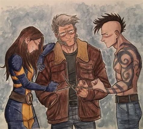 Laura Kinney Wolverine James Howlett Old Man Logan And Akihiro