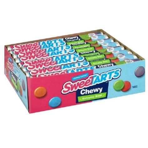 Sweetarts Chewy Sour Rolls Aka Shockers 24ct