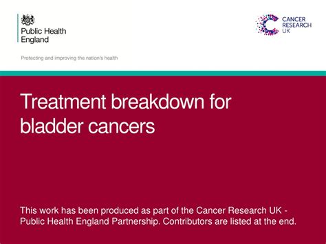 Treatment Breakdown For Bladder Cancers Ppt Download