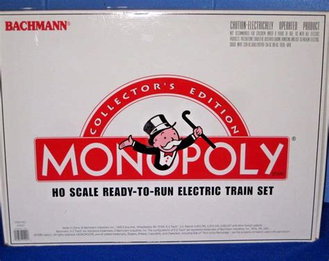 Monopoly Ho Gauge Train Set With Track Pack and Play Mat New in Box - Etsy