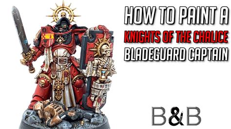 How To Paint A Bladeguard Captain Indomitus Youtube