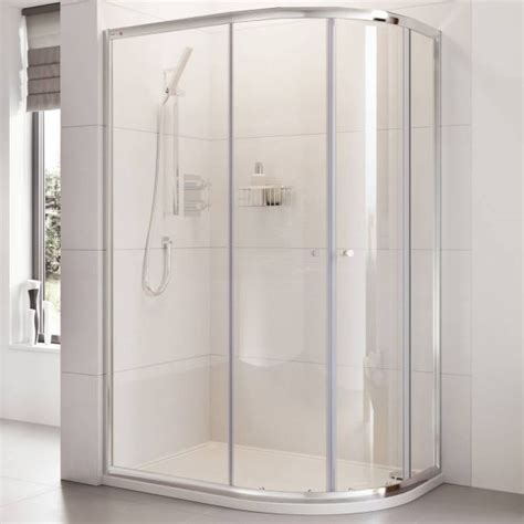 Roman Showers Haven 6 Double Door Offset Quadrant Enclosure 1200 X