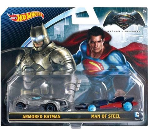 Hot Wheels Batman Vs Superman Autos Pack 2 Unidades Cuotas sin interés
