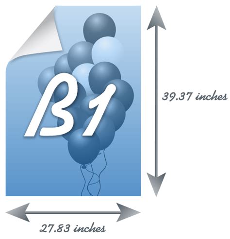B1 Paper Size | All informations about B1 sheet of paper