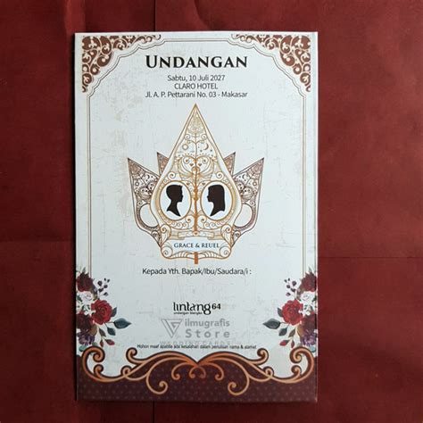 Detail Undangan Wayang Cdr Koleksi Nomer 38