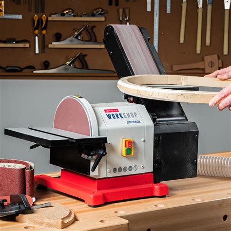 Axminster Workshop Aw Bs Belt Disc Sander Band En