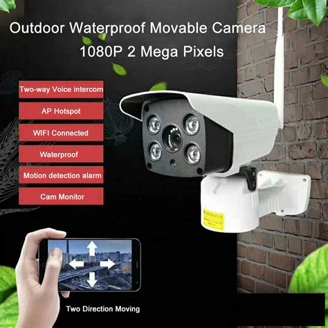 Outdoor Camera Moveable & 2 Way Audio | Cutting Edge IOT