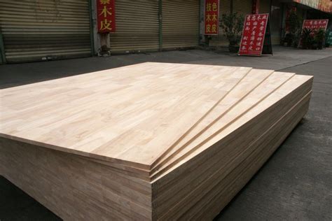 Mm Eco Friendly Glue Poplar Rubber Radiata Pine Paulownia Wood