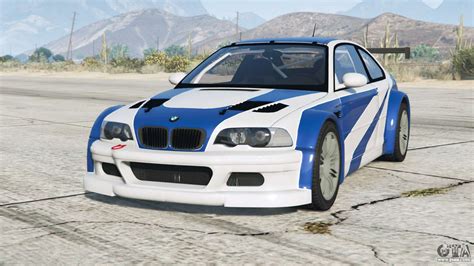 BMW M3 GTR E46 Most Wanted V2 2b For GTA 5