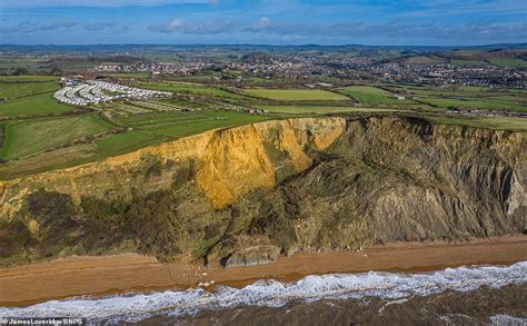 Drone Images Reveal Massive Cliff Fall On Dorset S Jurassic Coast