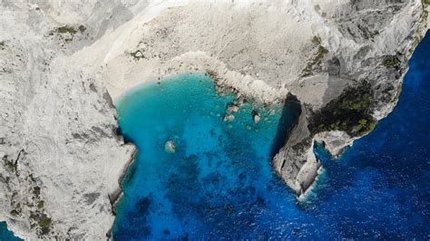 Aerial View of Greek Coastline · Free Stock Photo