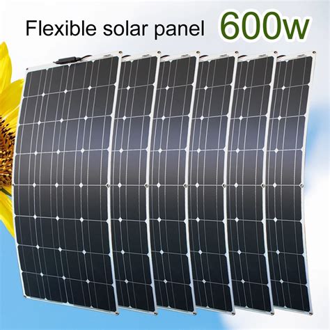 V Flexible Solar Panel W W W W W W Biegsamen