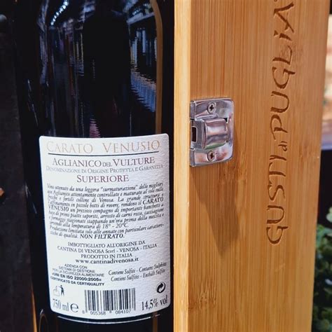 Cantina Di Venosa Vino Rosso Aglianico Del Vulture Superiore Docg