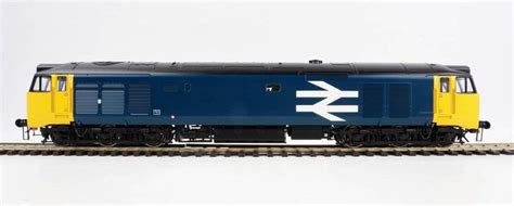 Heljan 4029 Class 50 In Br Large Logo Blue Black Roof Unnumbered O Gauge