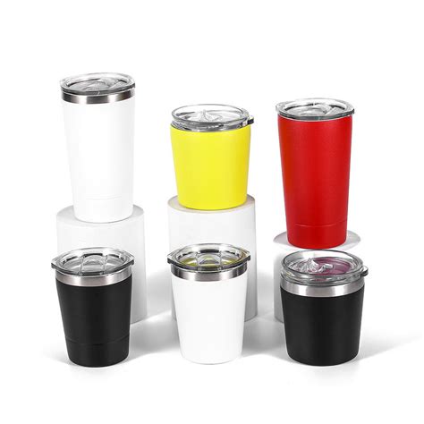 8 Oz 12 Oz Stainless Steel Tumbler Vacuum Insulated Tumblers Cups in ...