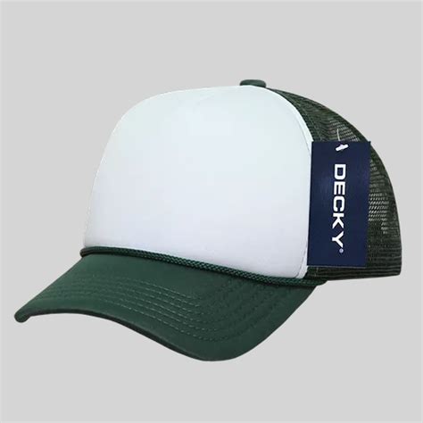 Decky Youth Panel Mid Profile Structured Foam Trucker