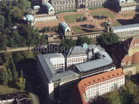 Luftbild Dresden Dresdner Bank Neubau Am Zwinger In Der Dresdner