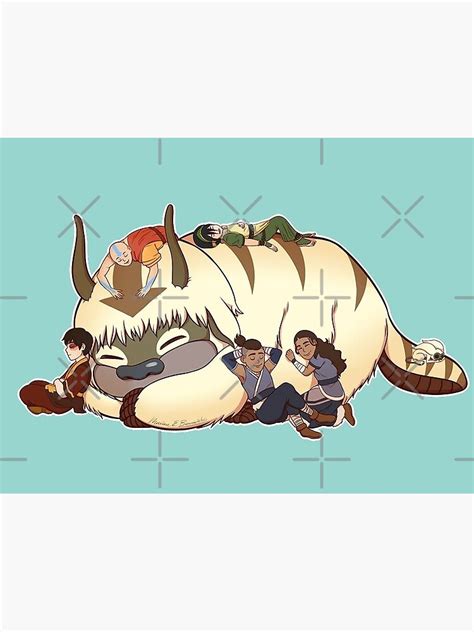 avatar   airbender appa art painting poster  sale