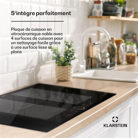 Klarstein Plaque Induction Plaque De Cuisson Induction Feux De