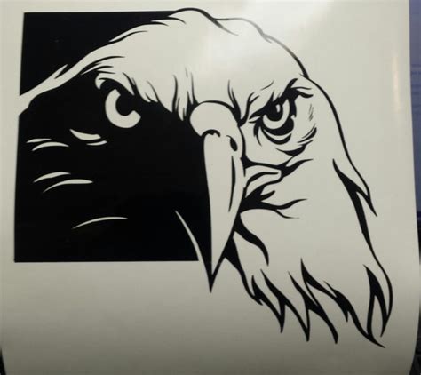 Eagle Head Decal