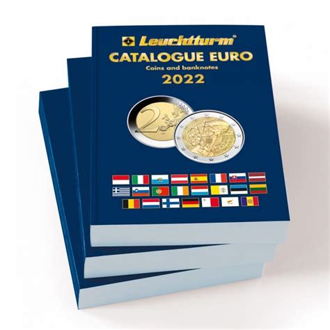 Catalogue euro Leuchtturm 2022 Version anglaise Elysées Numismatique