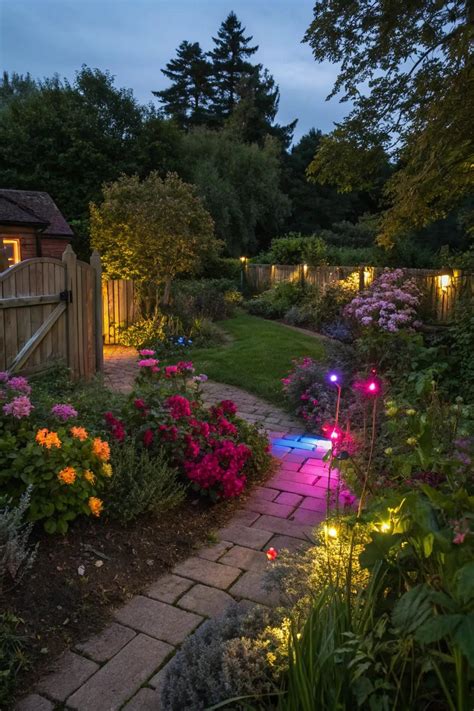 inspiring garden lighting ideas uk