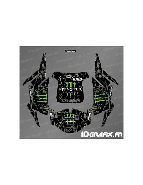 Kit D Coration Titanium Edition Rouge Idgrafix Polaris Rzr