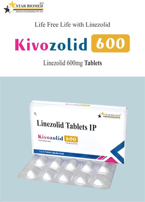 Tablets Linezolid 600 Mg Tablet At Rs 399 Stripe In Mohali ID 9782008191