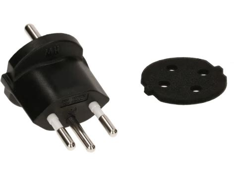 Fixadapter Typ 12 Schuko 3 Polig Mit Dichtung Schwarz NEU Kaufen