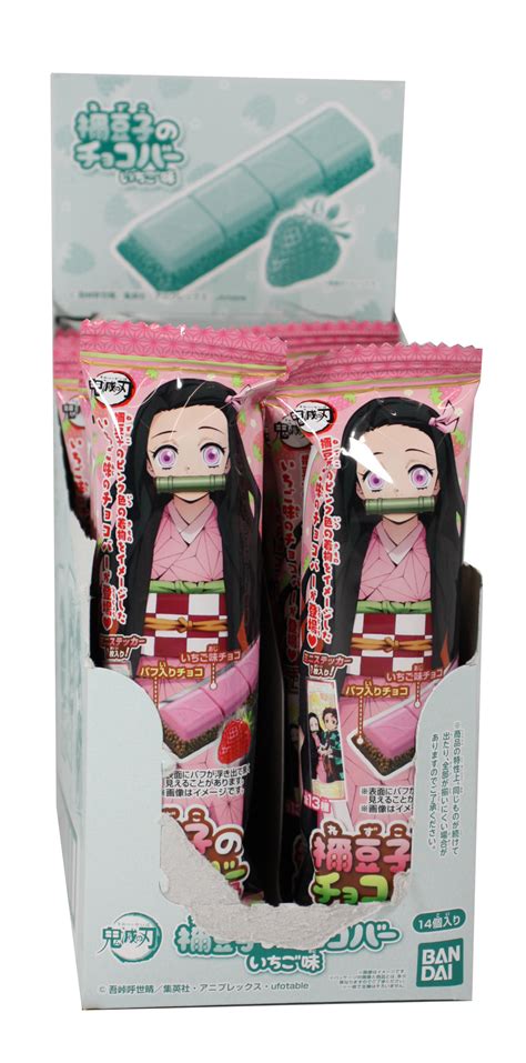 Demon Slayer Nezuko Strawberry Chocolate Bar