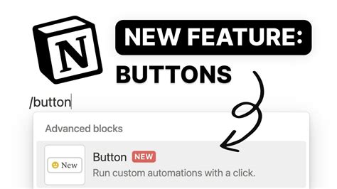 How To Use Notion S New Button Feature YouTube